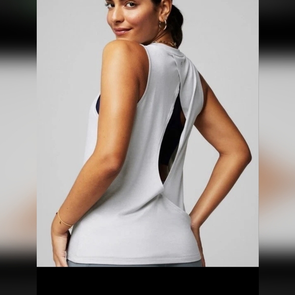 Fabletics Dry-Flex Open Back Tank Top - Picture 3 of 4